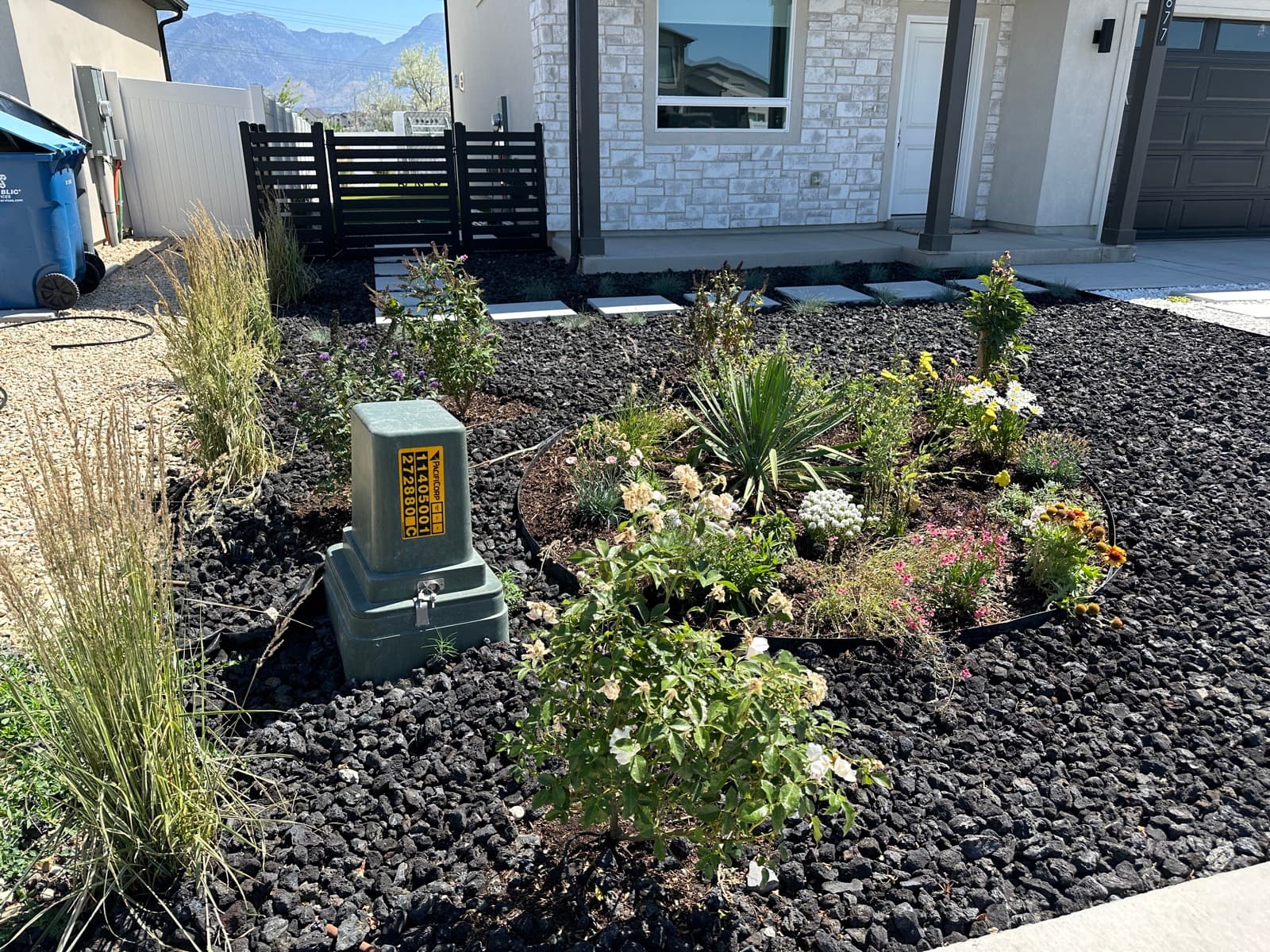 Front Yard Landscape Transformation, after
